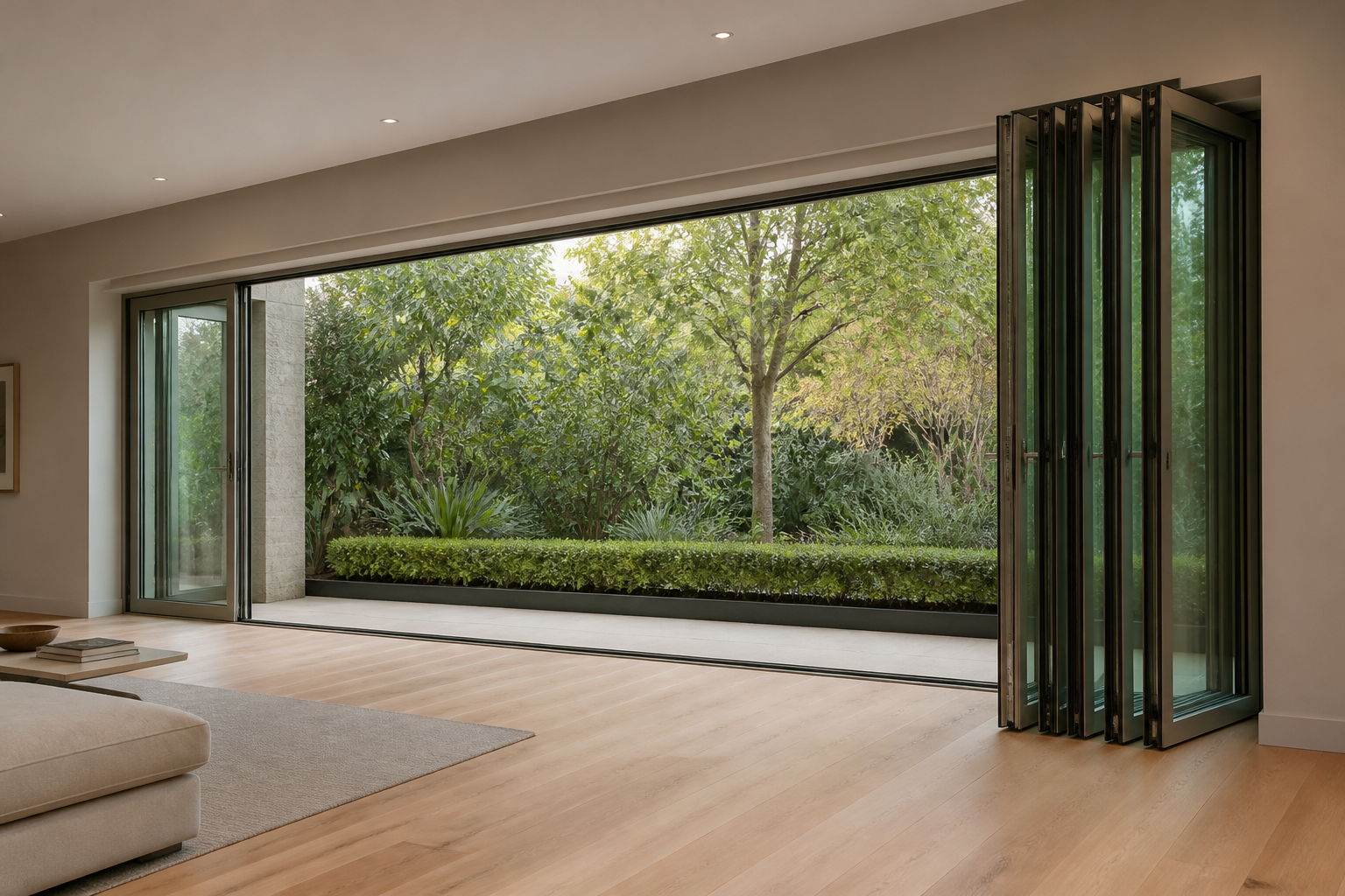 VLX 100 Bifold / Folding Door in Santa Clarita, CA | Juniper Windows Santa Clarita - detail 4