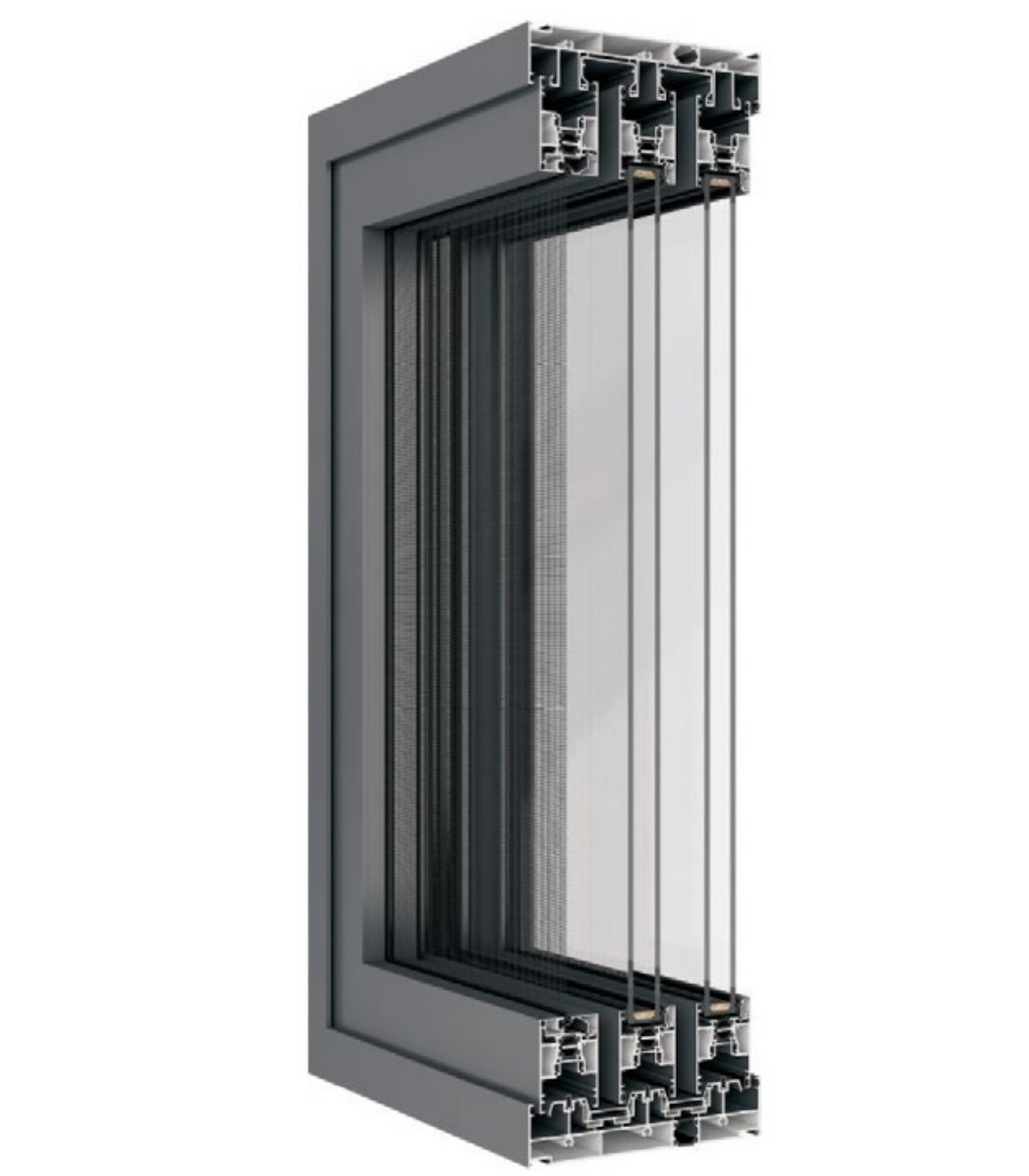 VLX 150 Heavy-Duty Sliding Door in Santa Clarita, CA | Juniper Windows Santa Clarita - detail 2