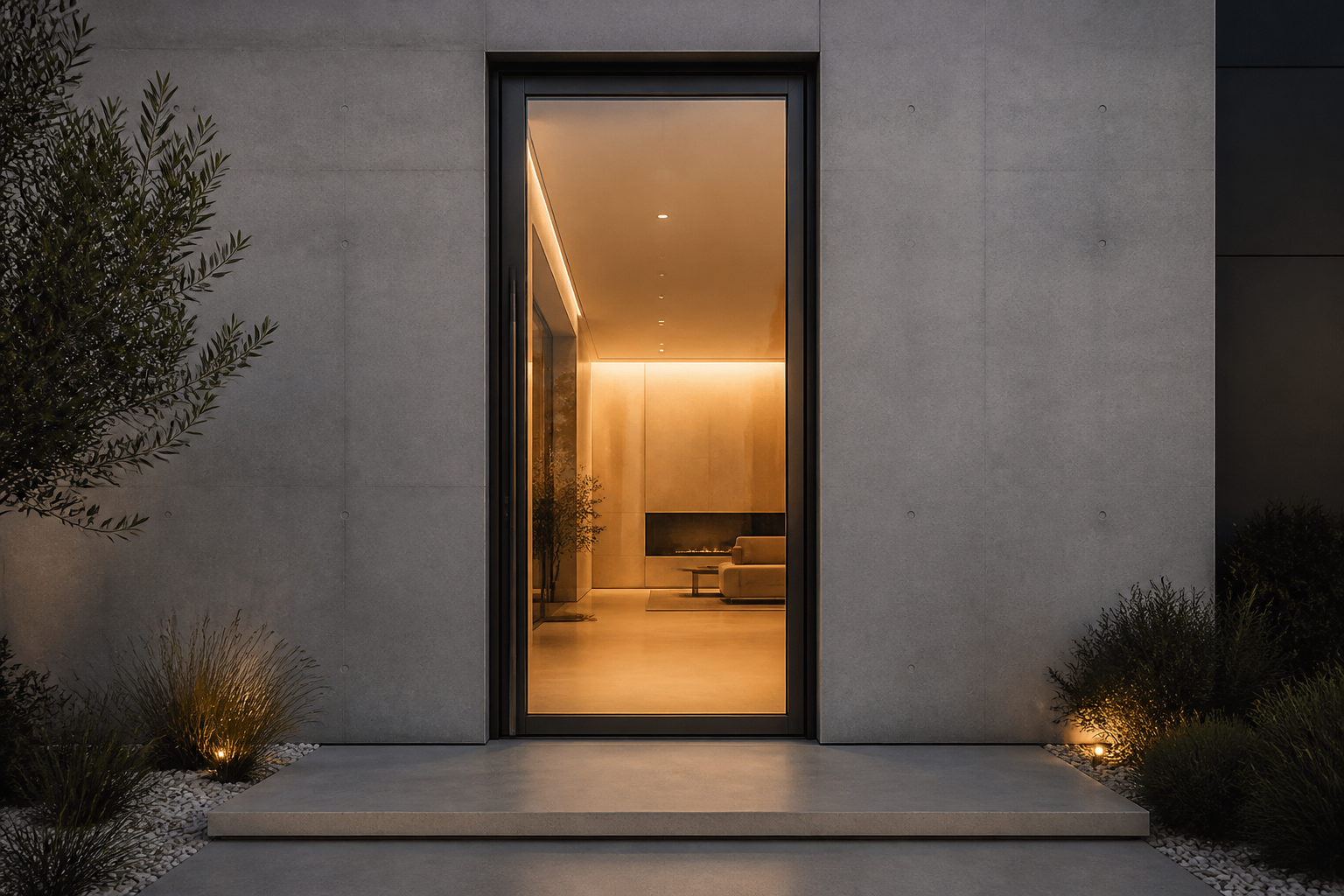 VLX 100 Pivot Door in Santa Clarita, CA | Juniper Windows Santa Clarita - detail 2